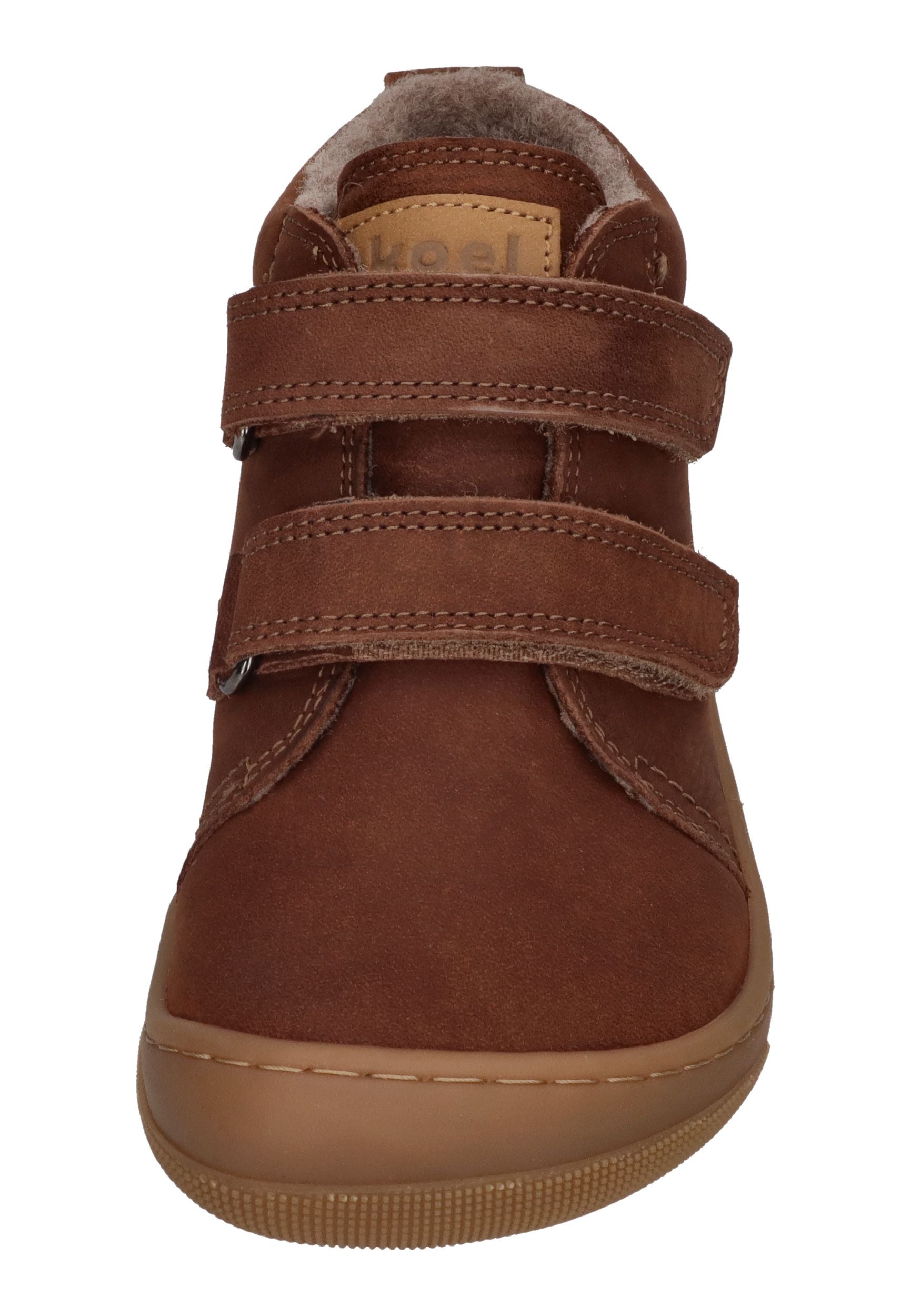 KOEL Barefoot Kinderschuhe - KARI WOOL extra weit - chocolate