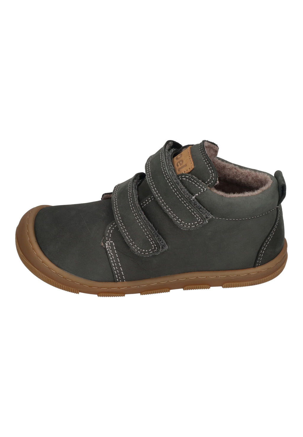 KOEL Barefoot Kinderschuhe - KARI WOOL extra weit - dark grey