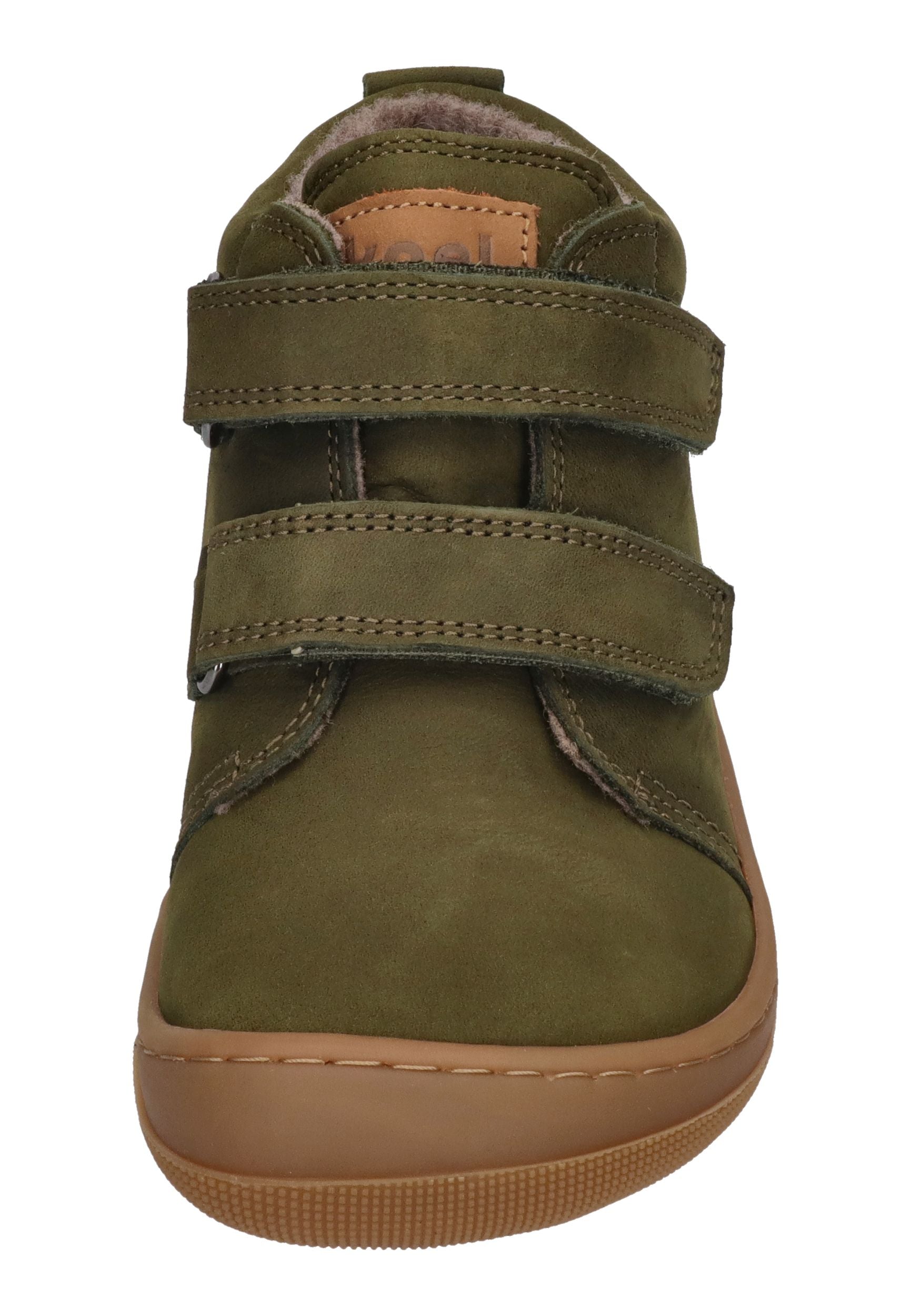 KOEL Barefoot Kinderschuhe - KARI WOOL extra weit - green