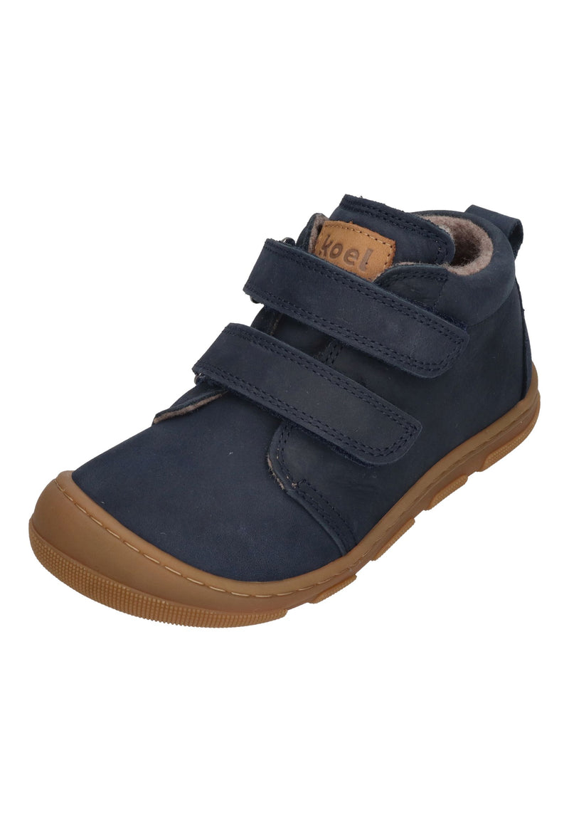 KOEL Barefoot Kinderschuhe - KARI WOOL extra weit - navy