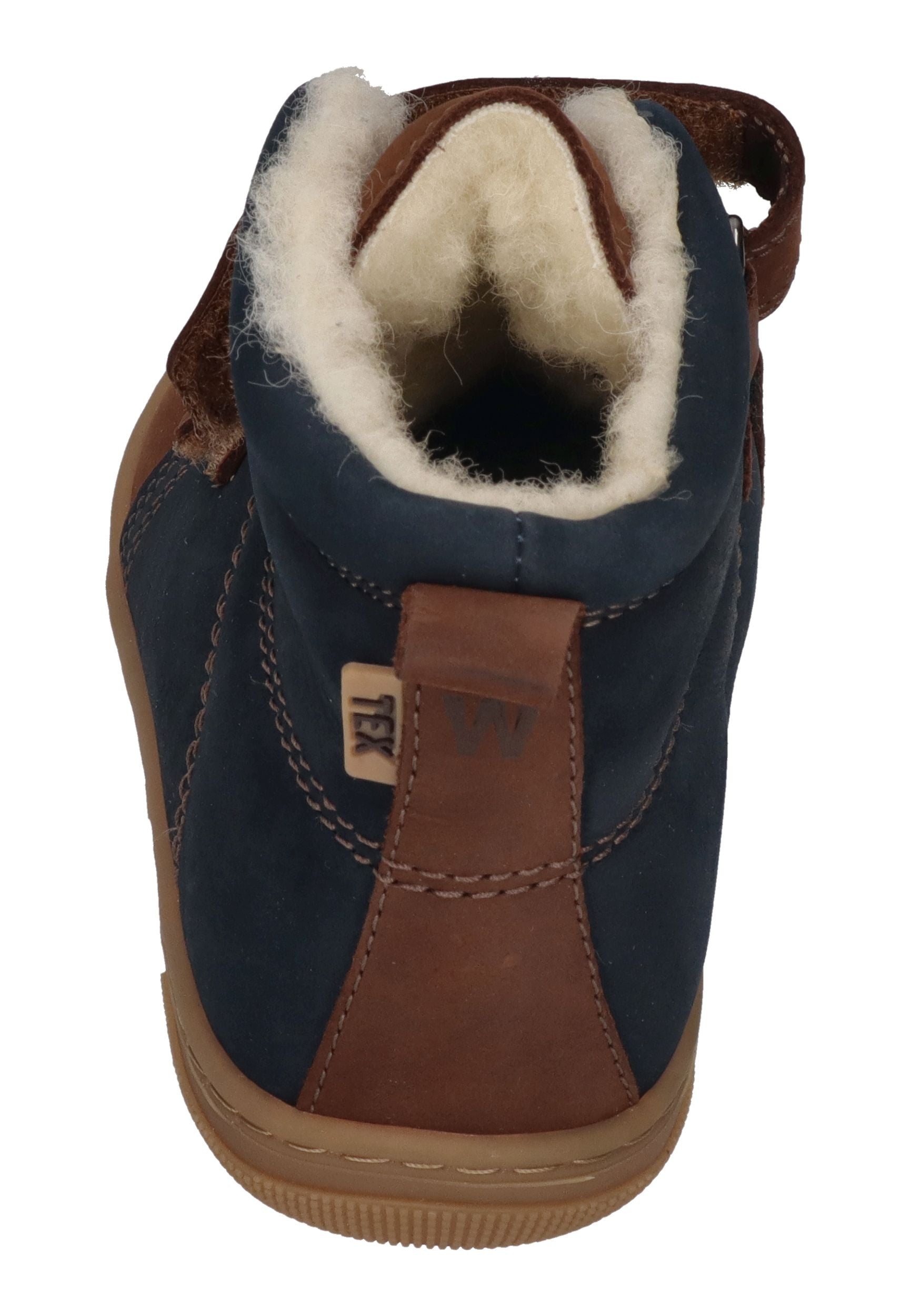 KOEL Barefoot Kinderschuhe - KASI WOOL extra weit - navy