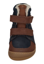 KOEL Barefoot Kinderschuhe - KASI WOOL extra weit - navy