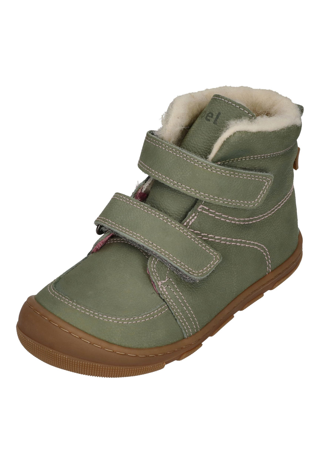 KOEL Barefoot Kinderschuhe - KASI WOOL extra weit - olive