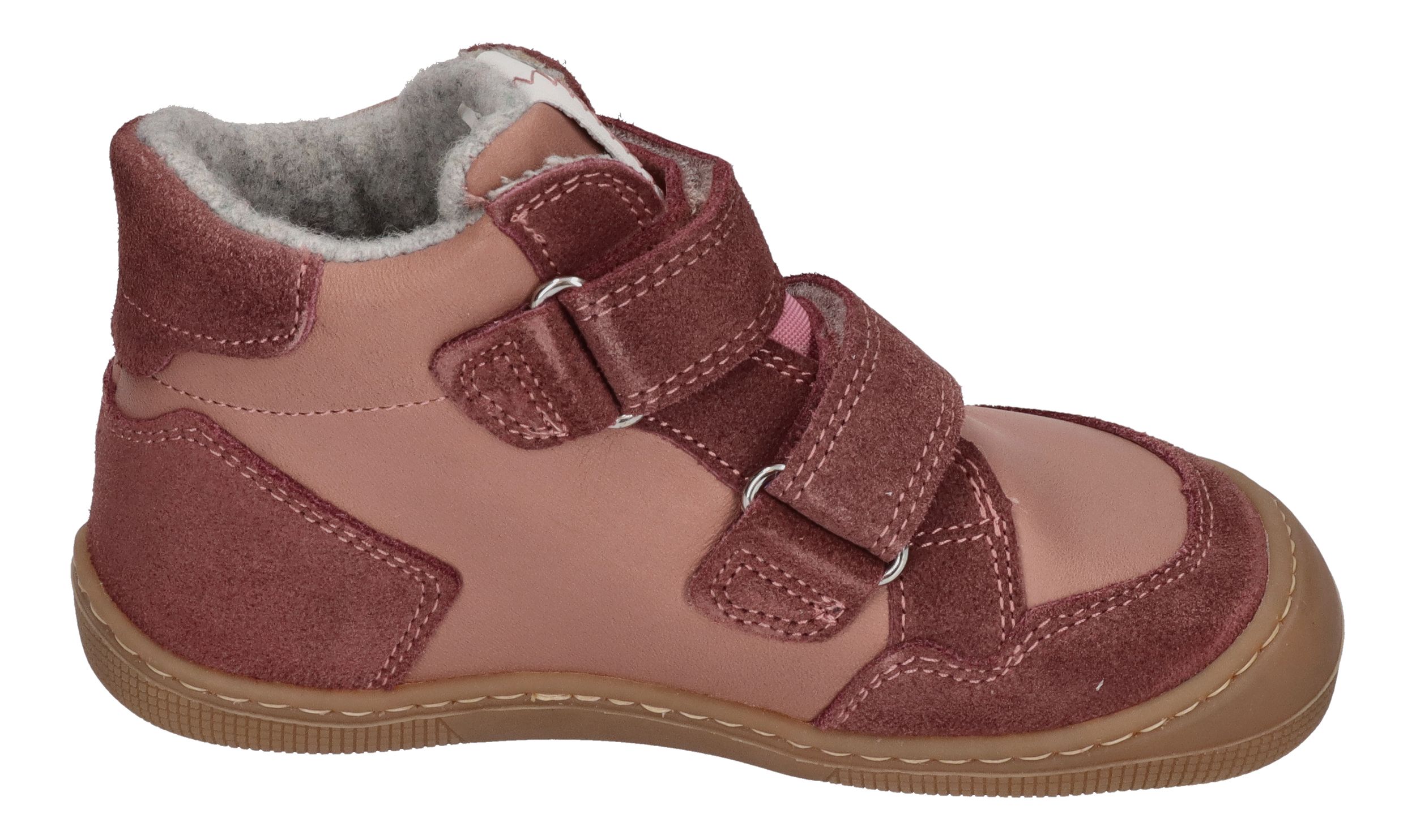 KOEL Barefoot Kinderschuhe - KURT W TEX MERINO - pink