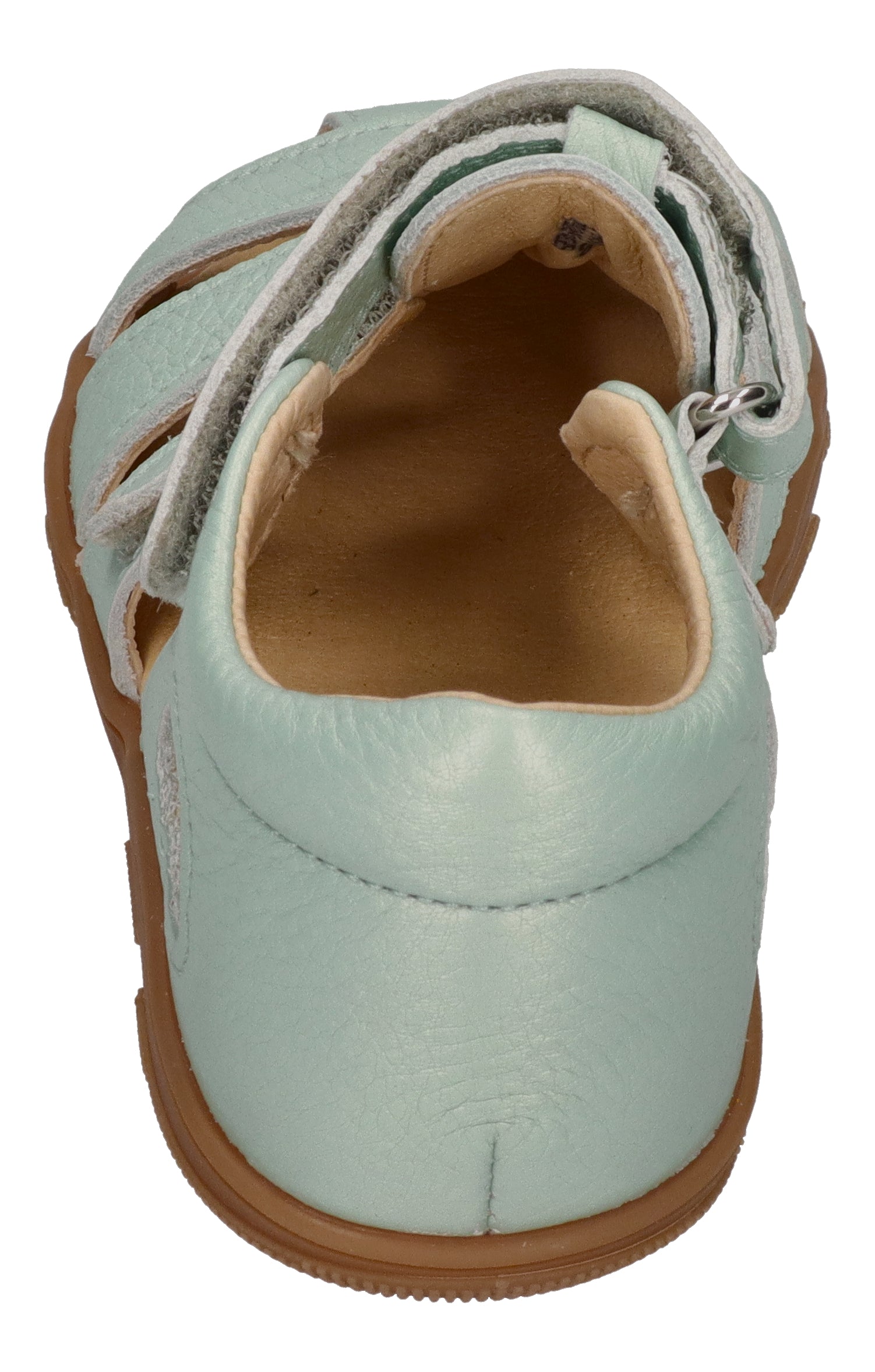 KOEL Barefoot Kinderschuhe Sandalen OLA METALIC - mint
