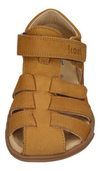 KOEL Barefoot Kinderschuhe Sandalen OLA - cognac