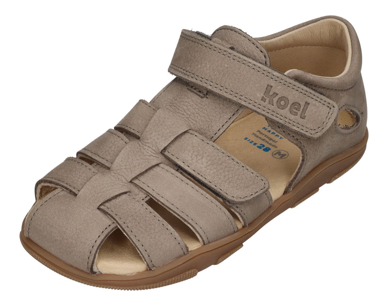KOEL Barefoot Kinderschuhe Sandalen OLA - grey