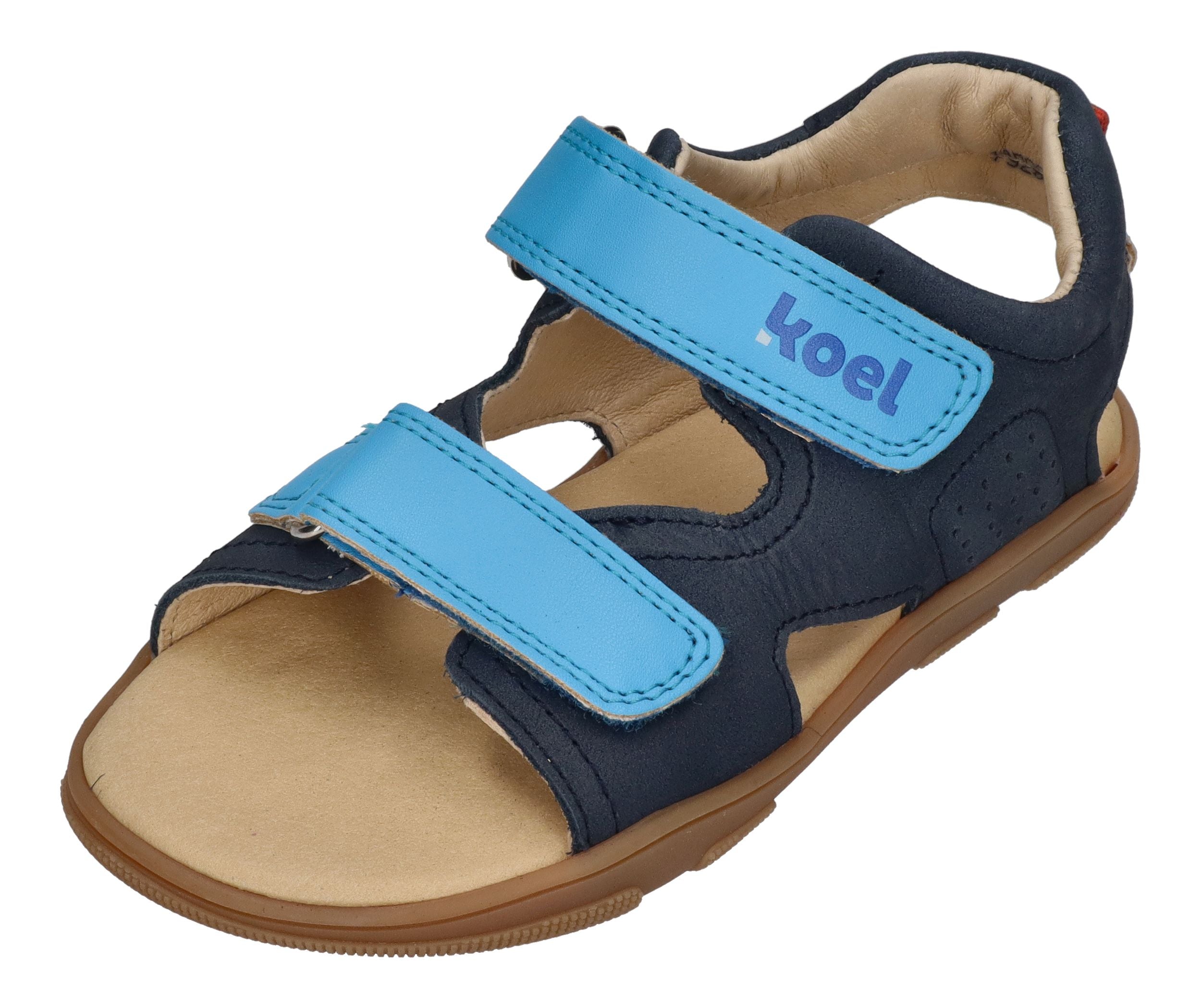 KOEL Barefoot Kinderschuhe Sandalen - OVA - navy
