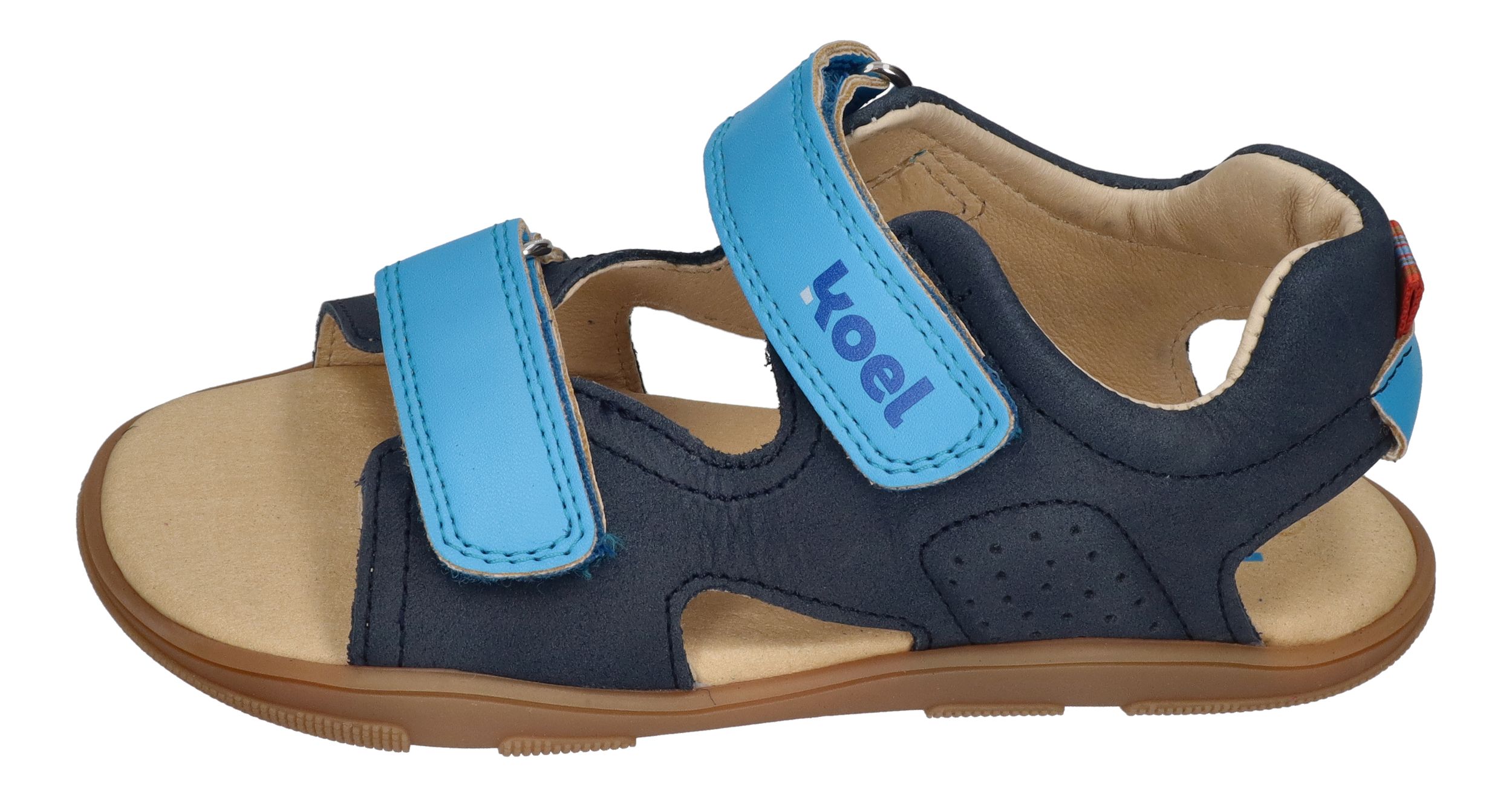 KOEL Barefoot Kinderschuhe Sandalen - OVA - navy