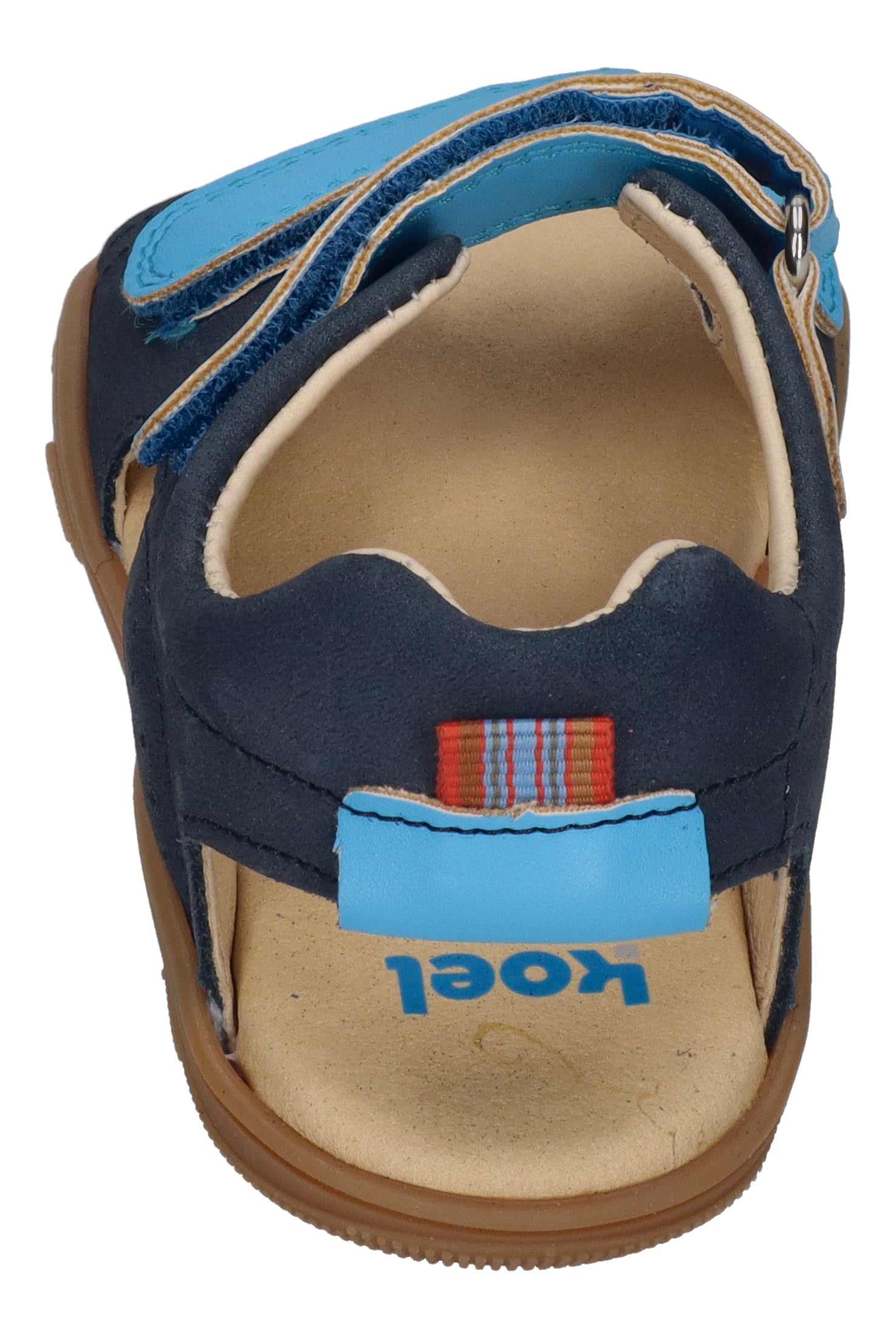 KOEL Barefoot Kinderschuhe Sandalen - OVA - navy