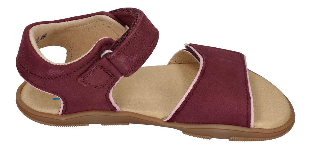 KOEL Barefoot Kinderschuhe Sandalen OZU - bordo