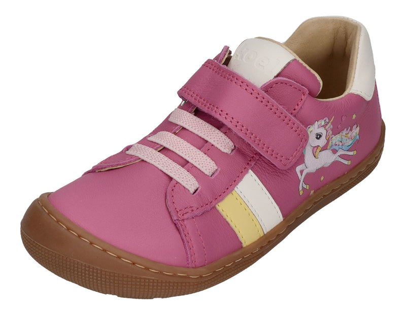KOEL Barefoot Kinderschuhe Sneakers DAKOTA PRINT - Fuchsia