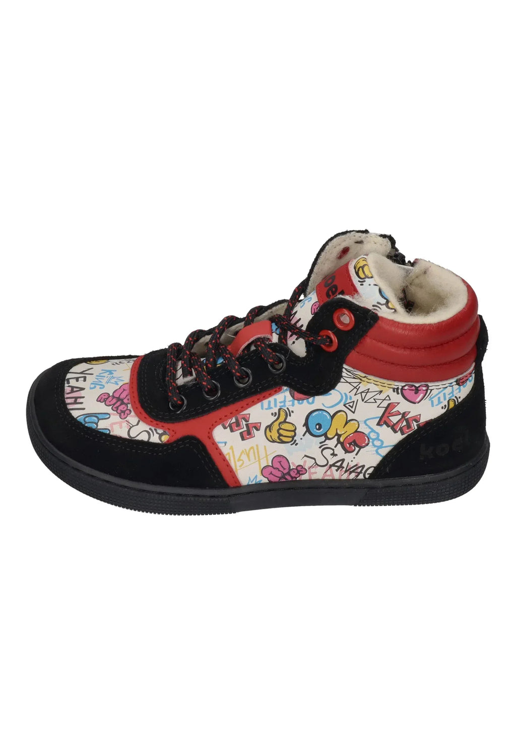KOEL Barefoot Kinder Sneakers DANISH NAPPA coral