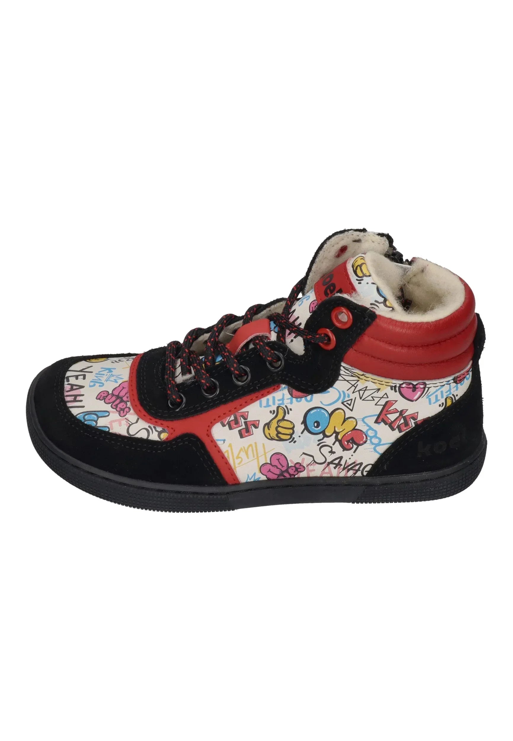 KOEL Barefoot Kinder Sneakers DANISH NAPPA coral