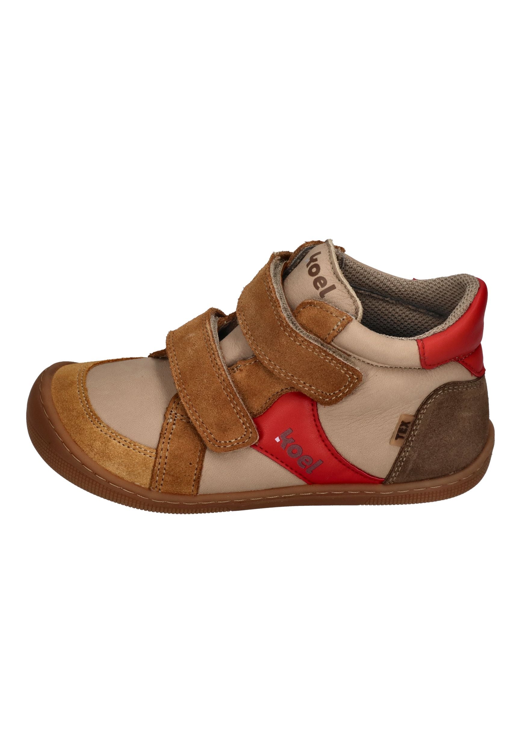 KOEL Barefoot Kinderschuhe Sneakers DARI COTTON taupe