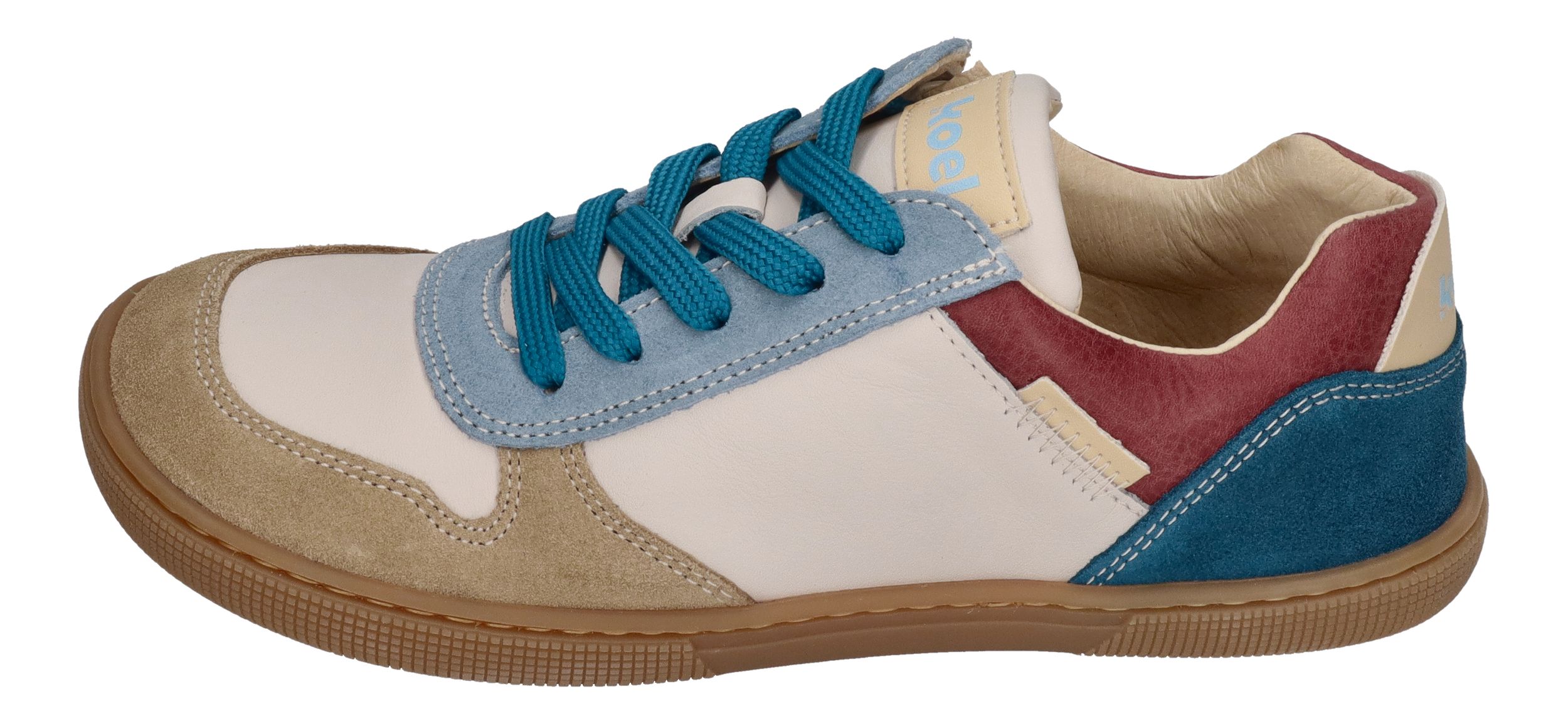 KOEL Barefoot Kinderschuhe - Sneakers DATE SUEDE beige