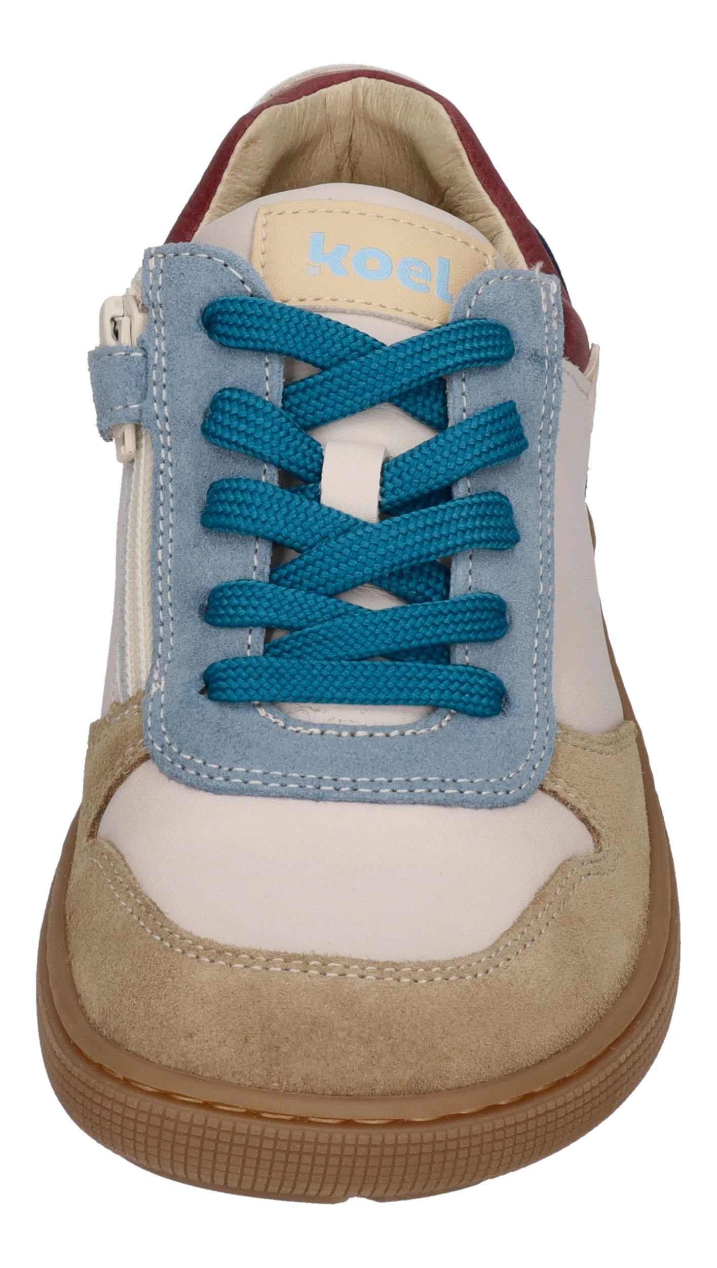 KOEL Barefoot Kinderschuhe - Sneakers DATE SUEDE beige