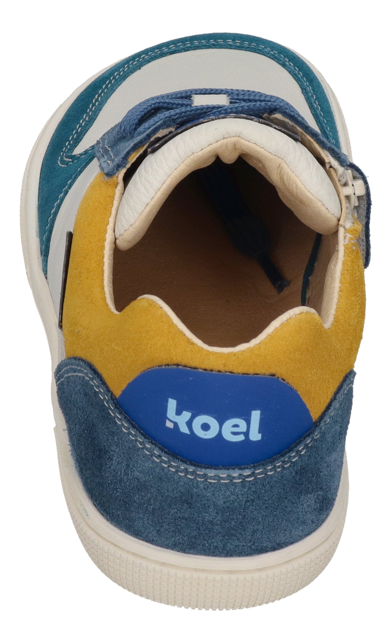 KOEL Barefoot Kinderschuhe - Sneakers DATE SUEDE yellow