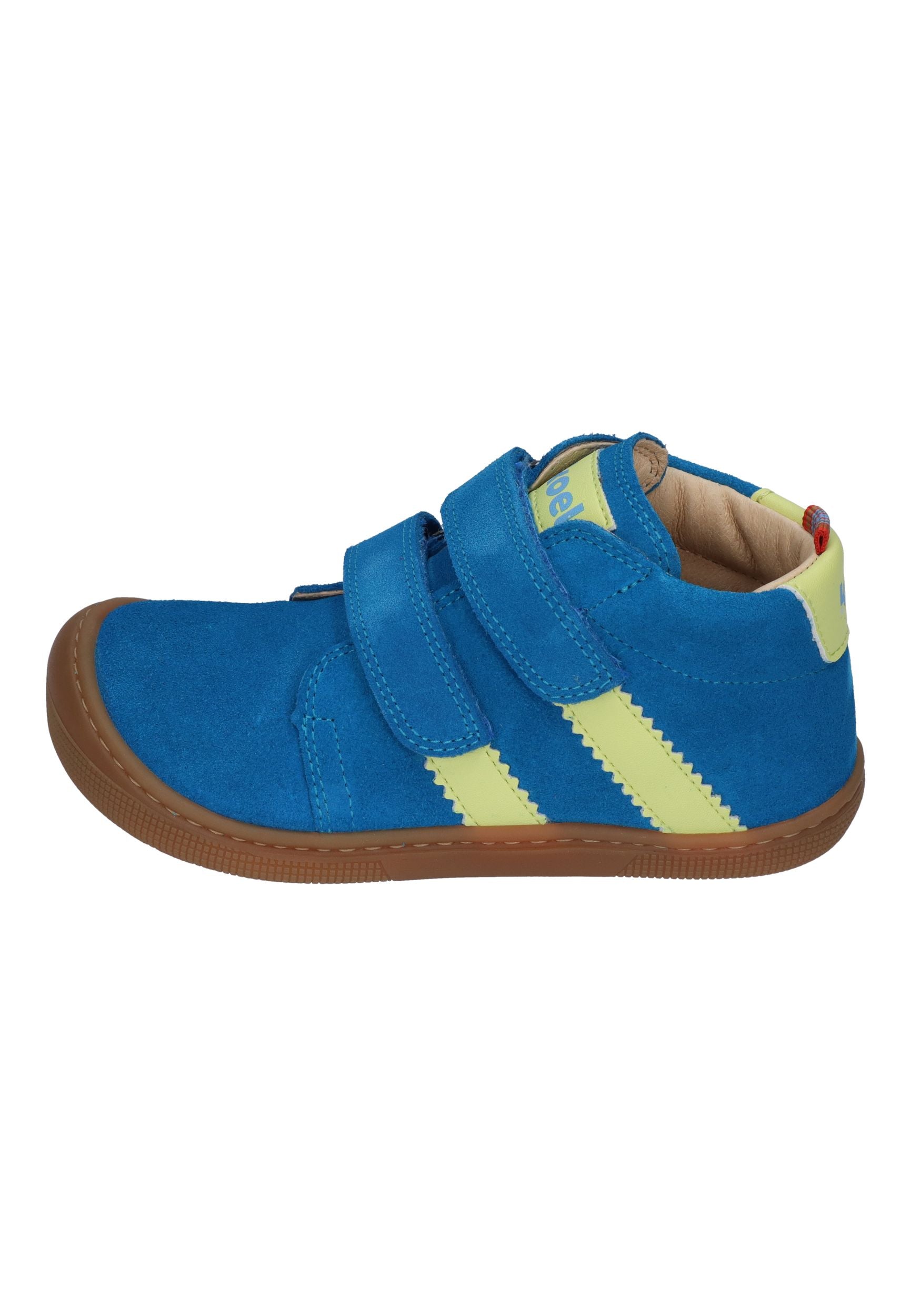 KOEL Barefoot Kinderschuhe Sneakers DAVID SUEDE cyan