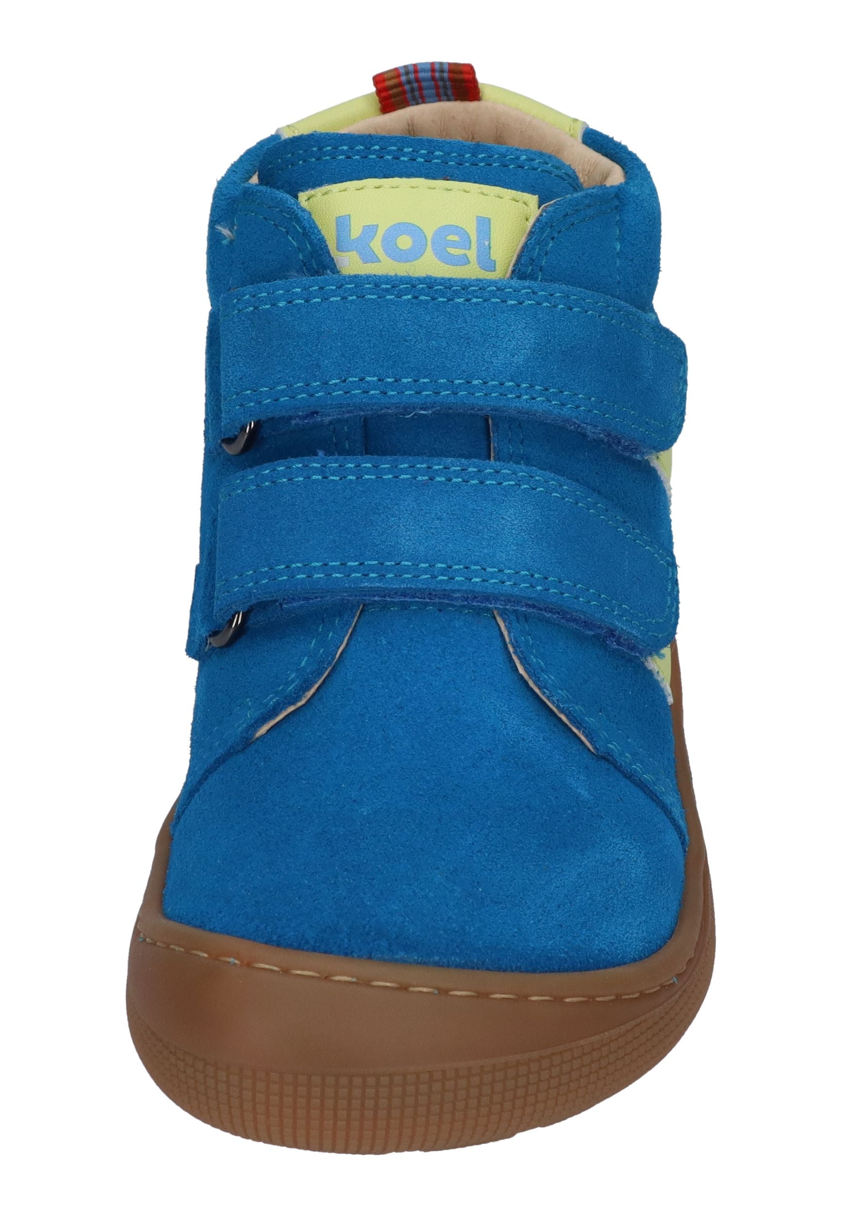 KOEL Barefoot Kinderschuhe Sneakers DAVID SUEDE cyan