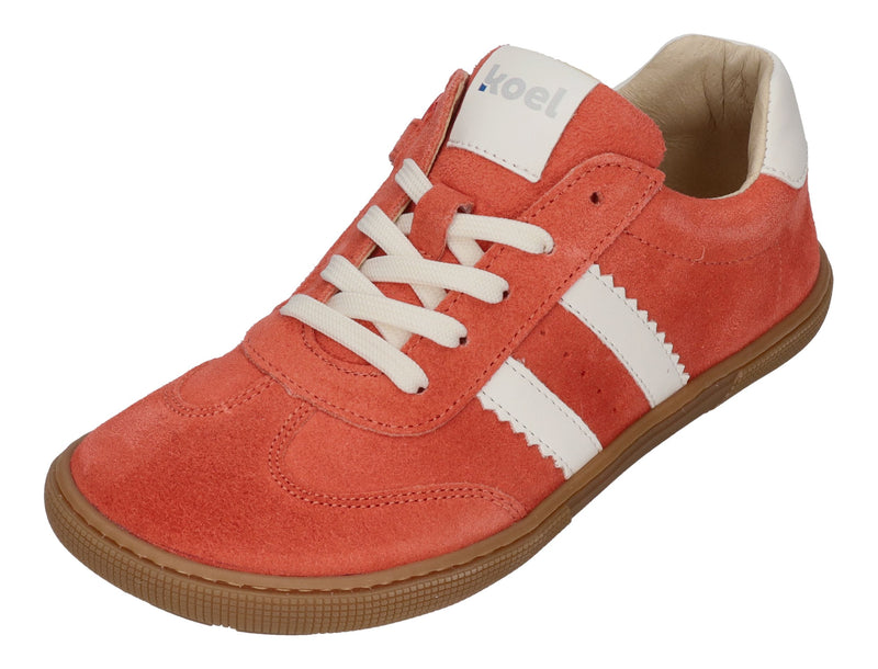 KOEL Barefoot Kinderschuhe Sneakers DECLAN SUEDE coral