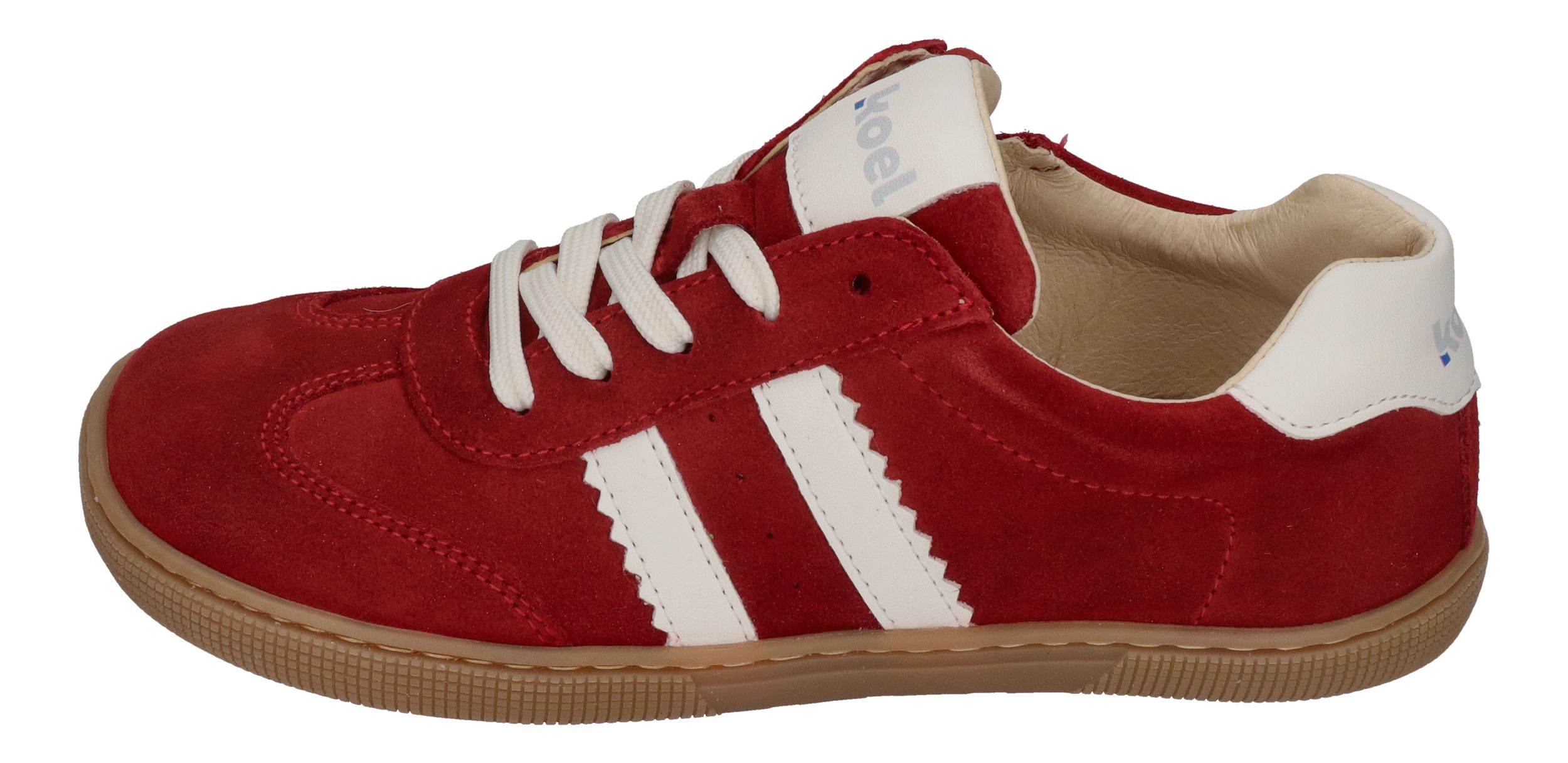 KOEL Barefoot Kinderschuhe Sneakers DECLAN SUEDE red