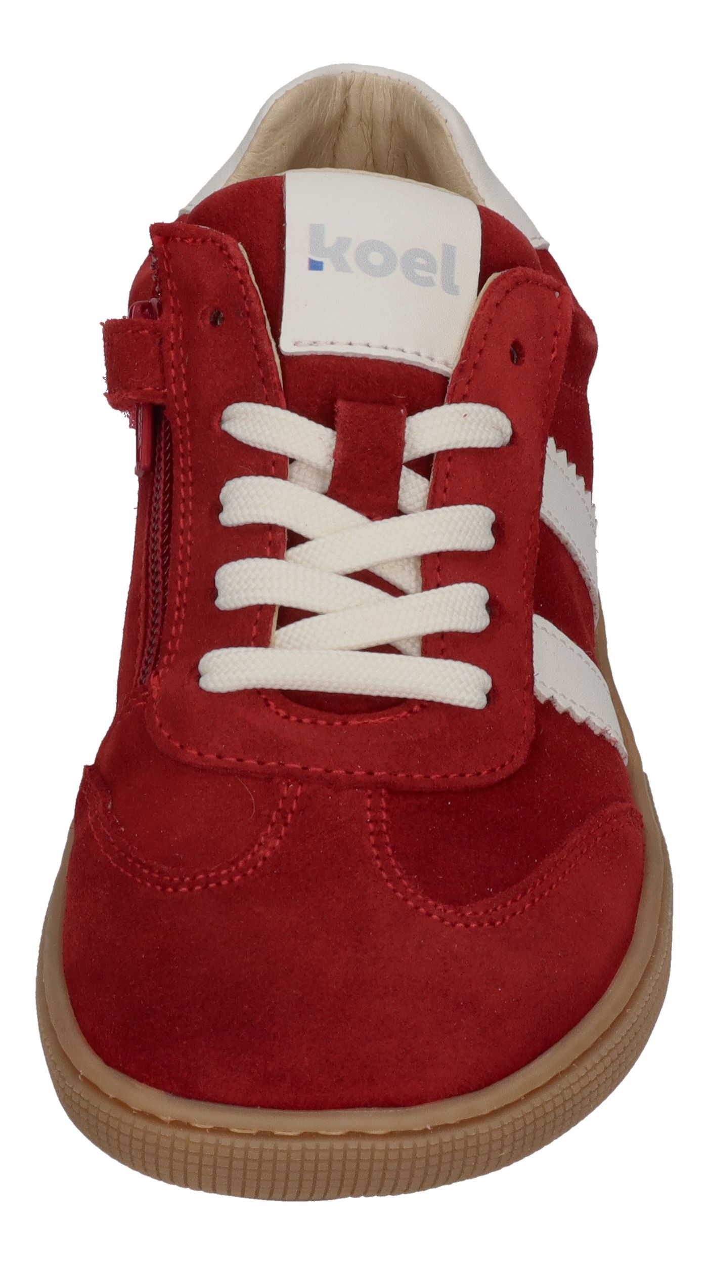 KOEL Barefoot Kinderschuhe Sneakers DECLAN SUEDE red