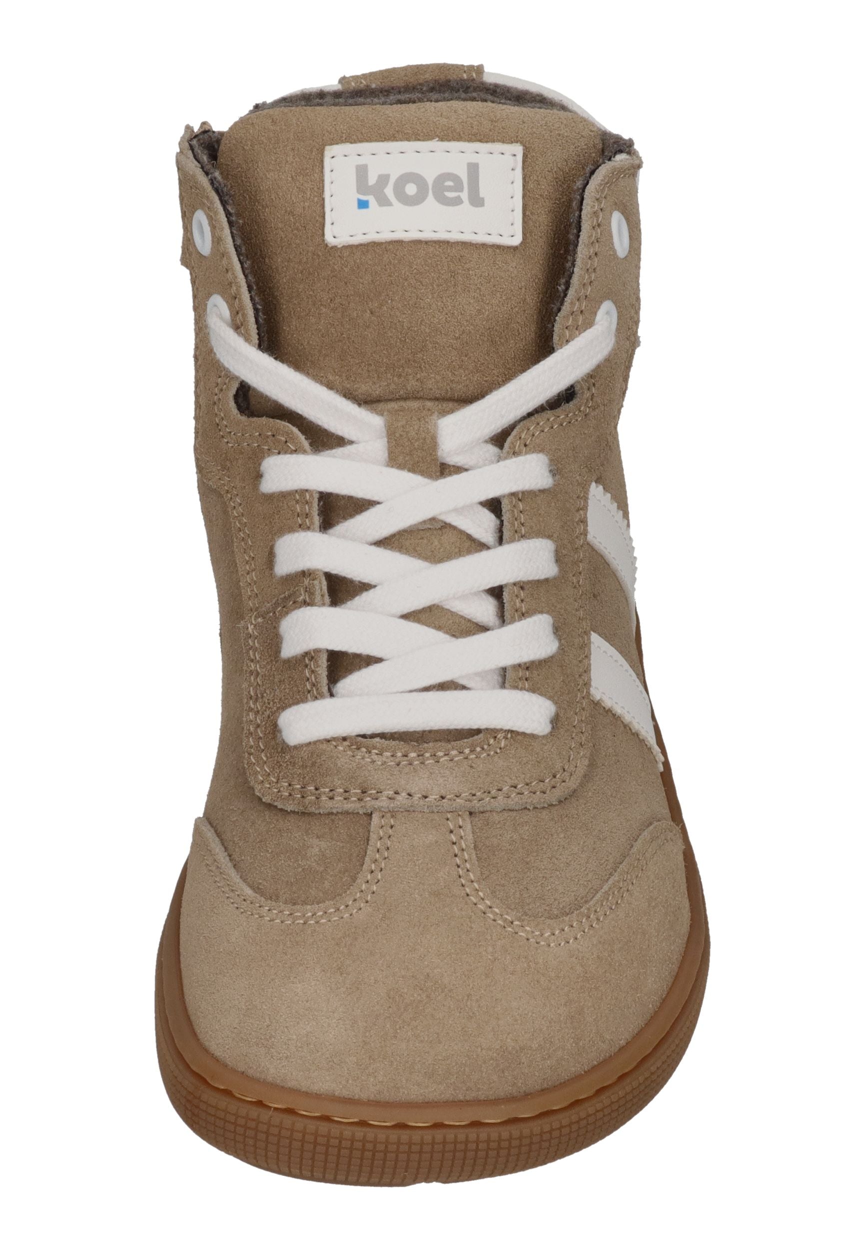 KOEL Barefoot Kinderschuhe Sneakers DREW MERINO beige