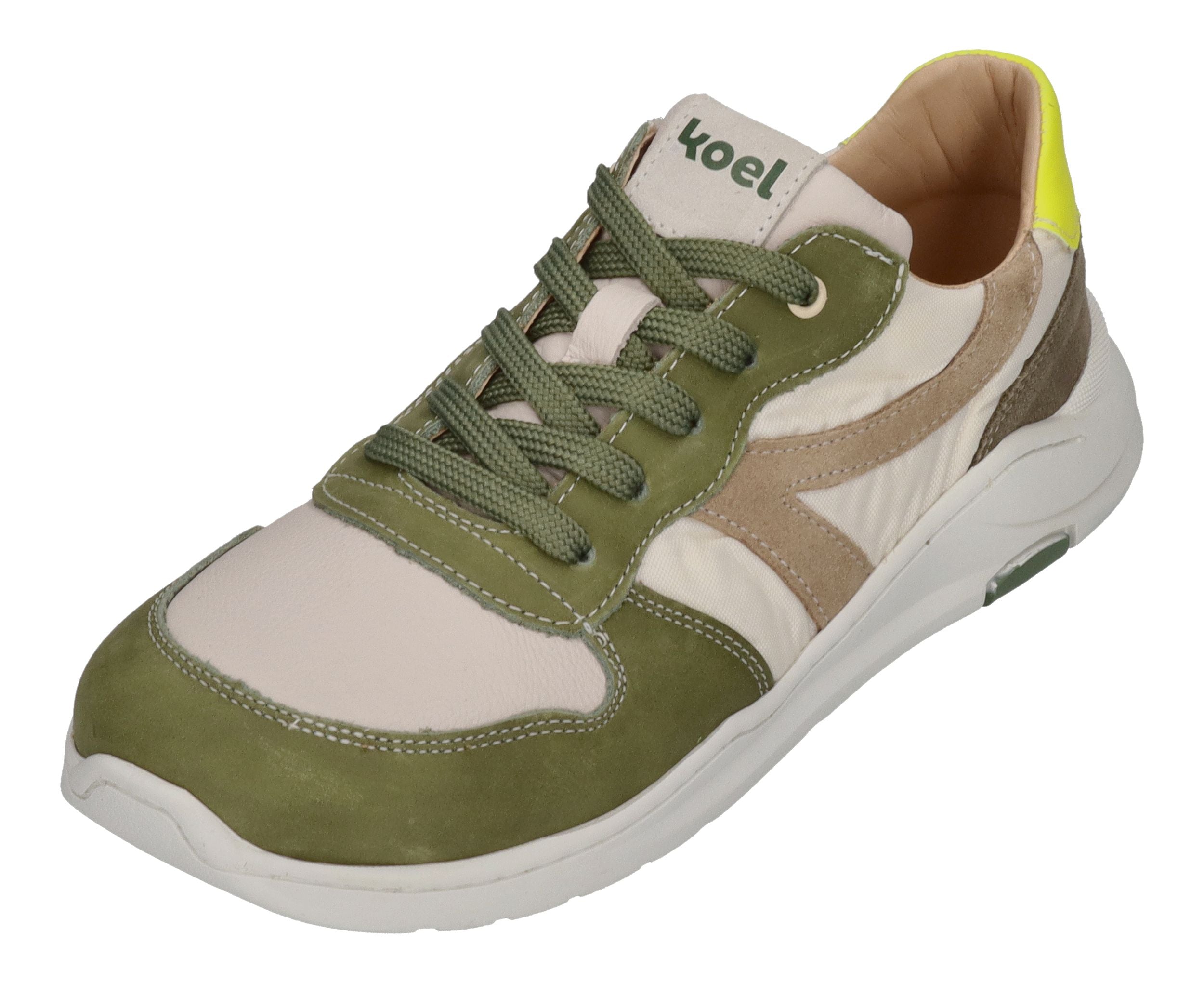 KOEL Barefoot Kinderschuhe - Sneakers SILAS olive
