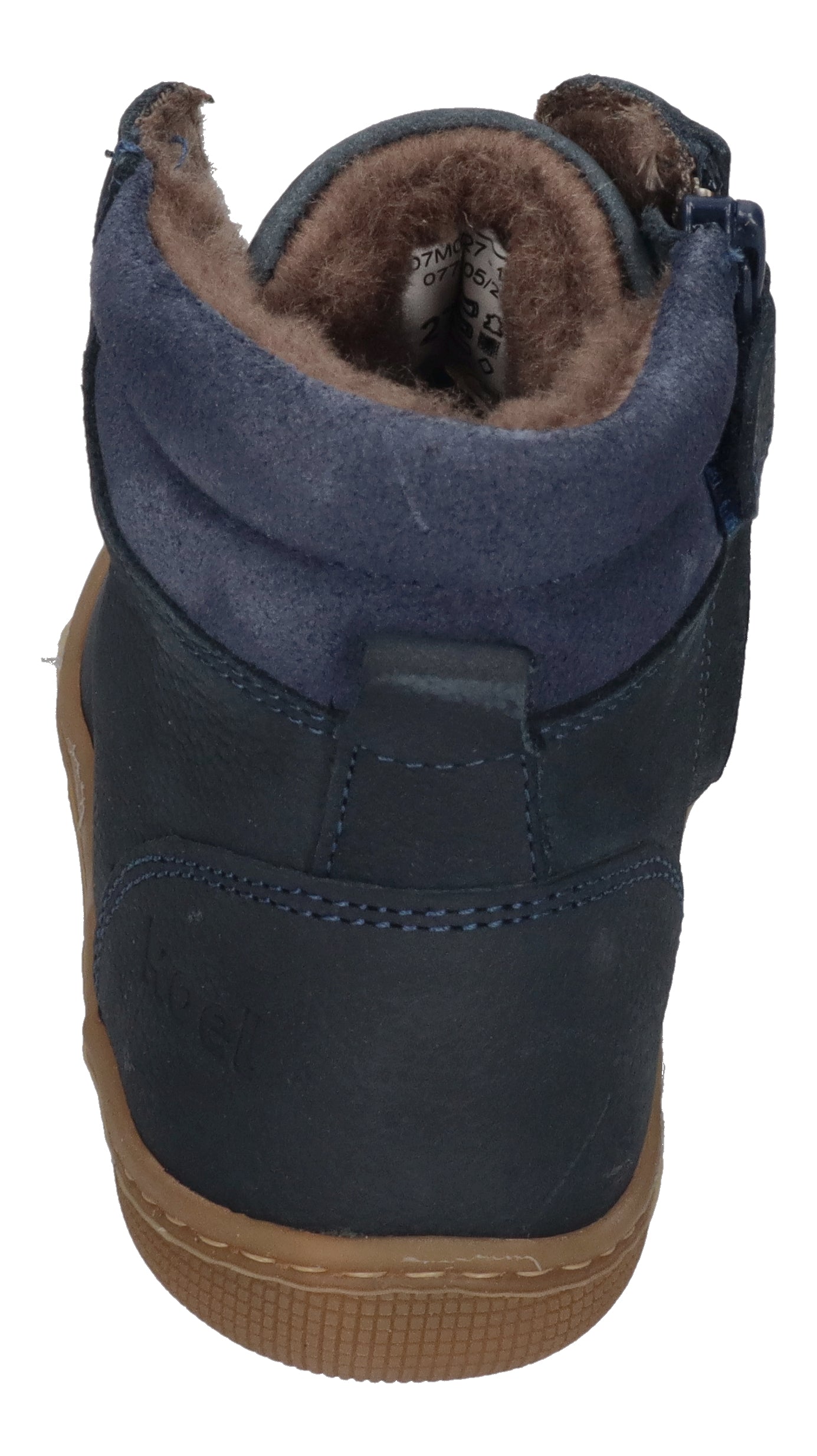 KOEL Barefoot Kinderstiefel - DARIUS WOOL - blue