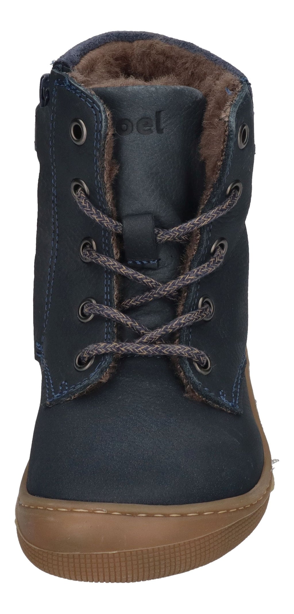KOEL Barefoot Kinderstiefel - DARIUS WOOL - blue