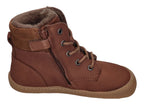 KOEL Barefoot Kinderstiefel - DARIUS WOOL - chocolate