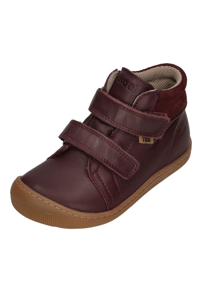 KOEL Barefoot Kinderstiefel - DARVO TEXTIL - bordo