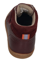 KOEL Barefoot Kinderstiefel - DARVO TEXTIL - bordo