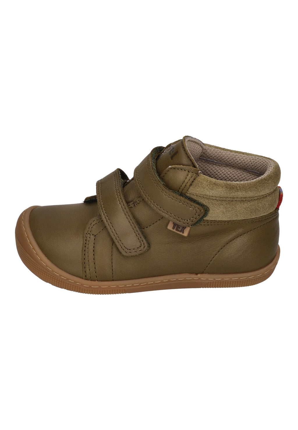 KOEL Barefoot Kinderstiefel - DARVO TEXTIL - olive
