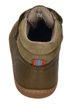 KOEL Barefoot Kinderstiefel - DARVO TEXTIL - olive