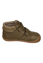 KOEL Barefoot Kinderstiefel - DARVO TEXTIL - olive