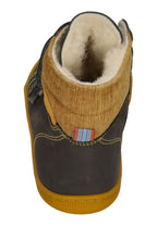 KOEL Barefoot Kinderstiefel - DEAN 2.0 WP WOOL 07T041 - dark grey - SALE