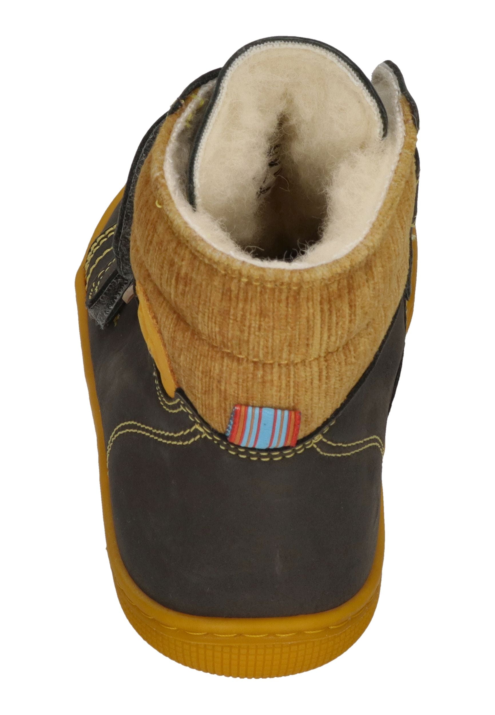 KOEL Barefoot Kinderstiefel - DEAN 2.0 WP WOOL 07T041 - dark grey - SALE