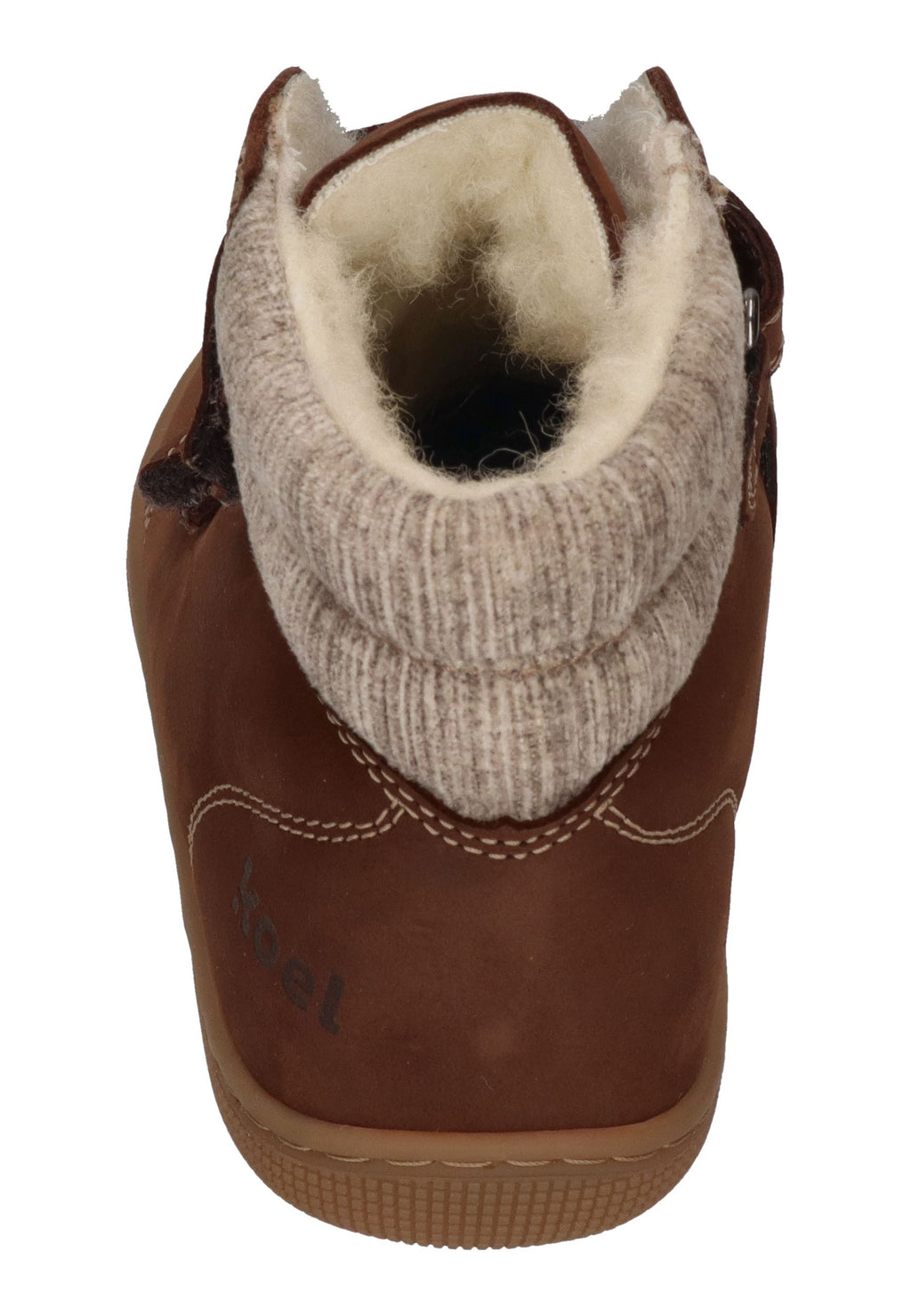 KOEL Barefoot Kinderstiefel - DEAN 2.0 WP WOOL 07T049 - chocolate