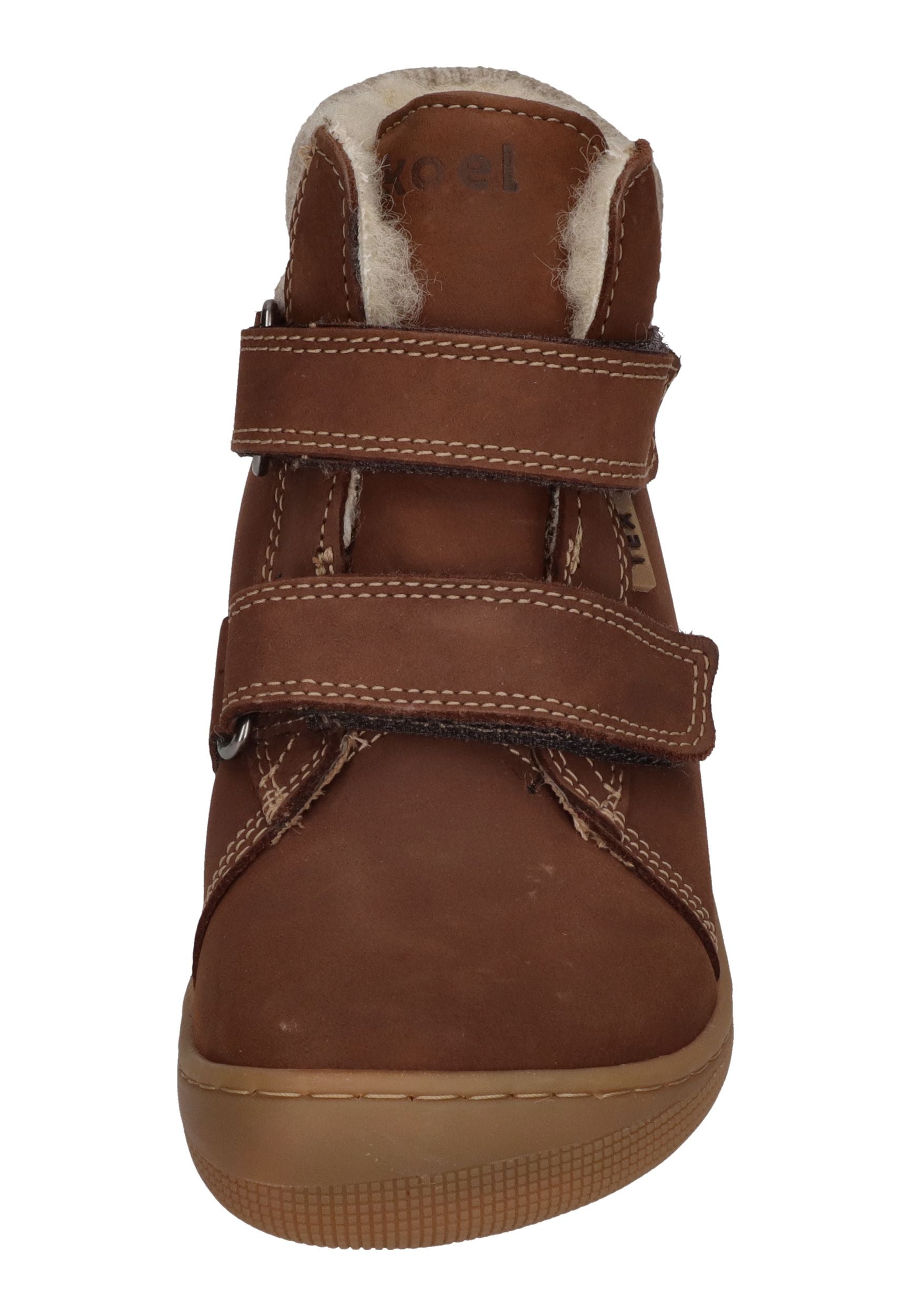 KOEL Barefoot Kinderstiefel - DEAN 2.0 WP WOOL 07T049 - chocolate