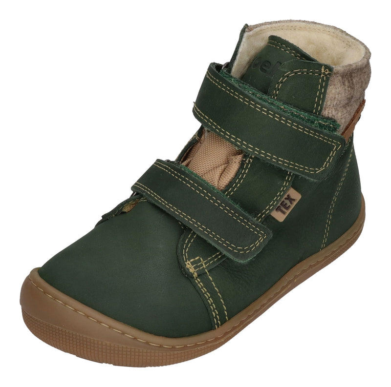 KOEL Barefoot Kinderstiefel - DEAN 2.0 WP WOOL 07T041 - green - SALE