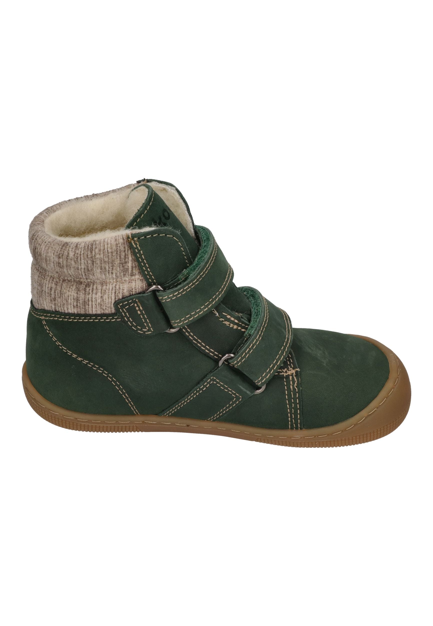 KOEL Barefoot Kinderstiefel - DEAN 2.0 WP WOOL 07T049 - green