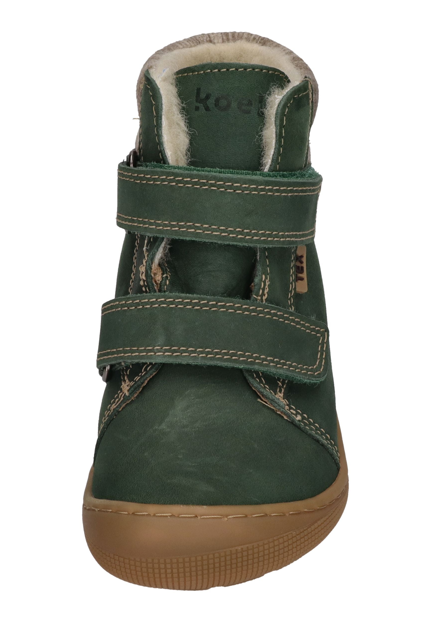 KOEL Barefoot Kinderstiefel - DEAN 2.0 WP WOOL 07T049 - green