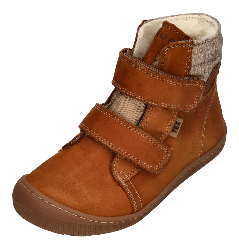 KOEL Barefoot Kinderstiefel - DEAN 2.0 WP WOOL 07T041 - miel - SALE