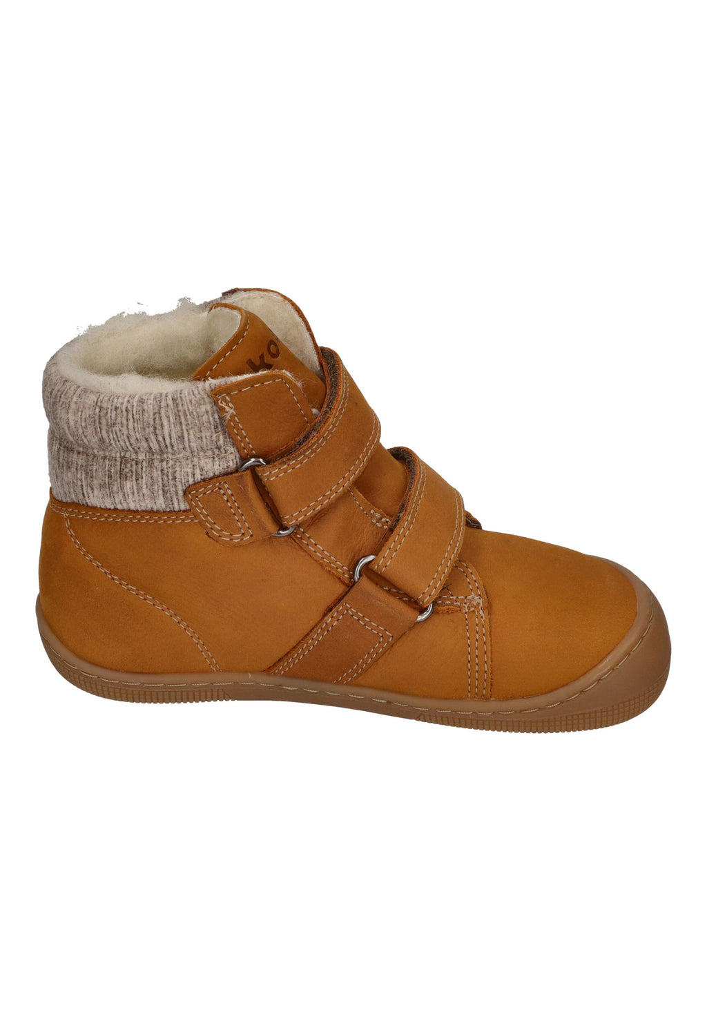 KOEL Barefoot Kinderstiefel - DEAN 2.0 WP WOOL 07T049 - miel