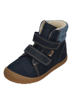 KOEL Barefoot Kinderstiefel - DEAN 2.0 WP WOOL 07T049 - navy