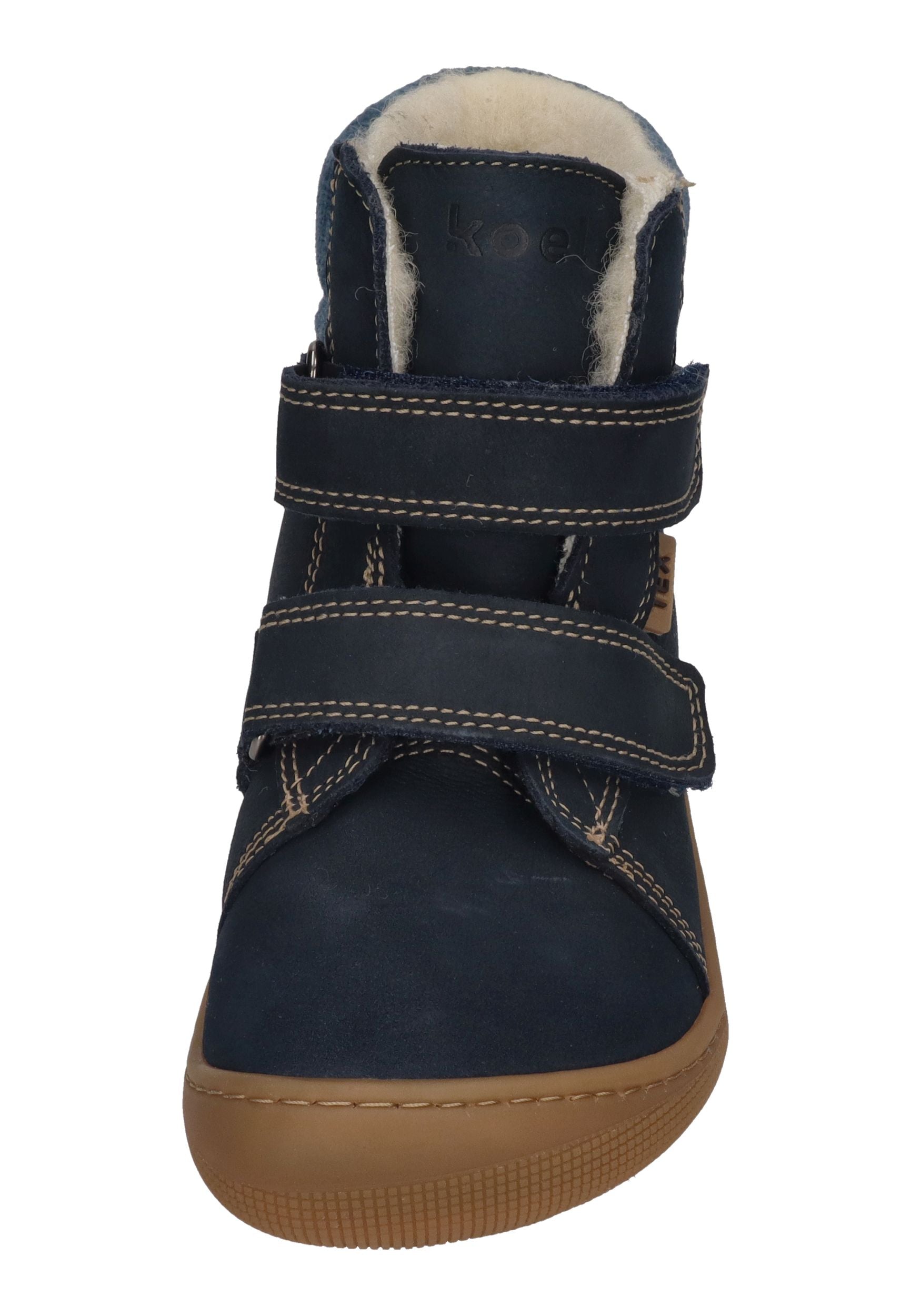 KOEL Barefoot Kinderstiefel - DEAN 2.0 WP WOOL 07T049 - navy