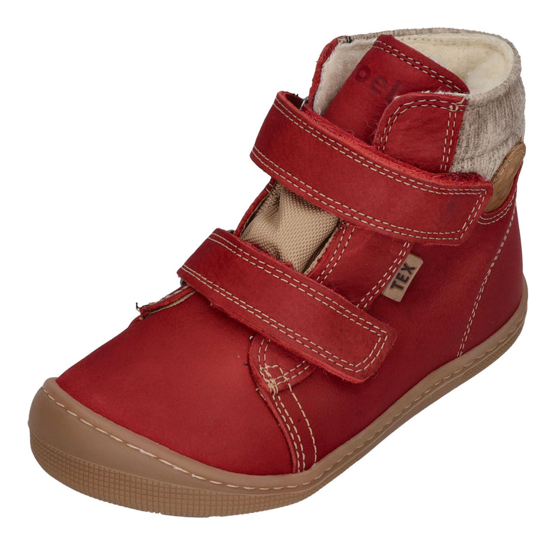KOEL Barefoot Kinderstiefel - DEAN 2.0 WP WOOL 07T041 - red - SALE
