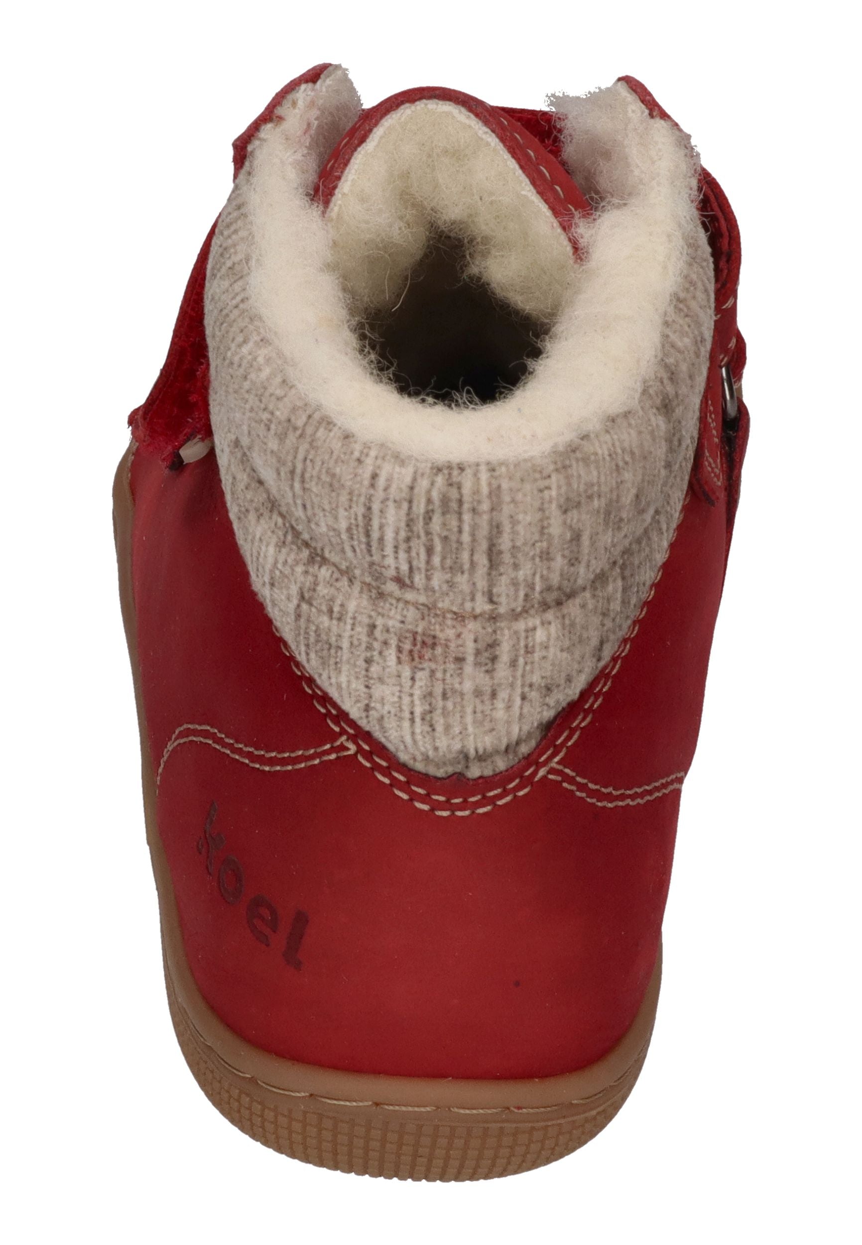 KOEL Barefoot Kinderstiefel - DEAN 2.0 WP WOOL 07T049 - red